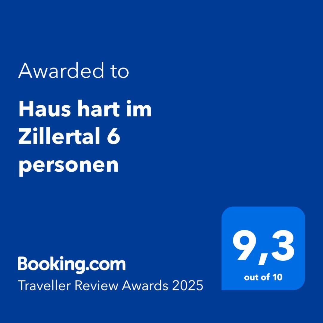 Haus Hart Im Zillertal 6 Personen Βίλα Εξωτερικό φωτογραφία